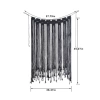 Xy3052 black fine rope 67*115
