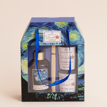 无火香薰礼盒套装伴手礼礼物藤条香氛精油厂家批发香薰蜡烛送朋友