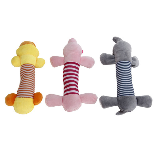 Pet dog toys, pet supplies, plush dinosaur dog toys wholesale, good four-legged long animals wholesale