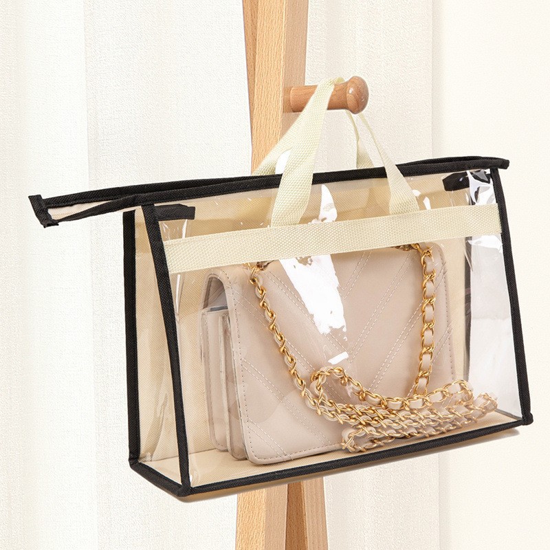 Transparent Pattern Simple Style Transparent Pvc Storage Bag