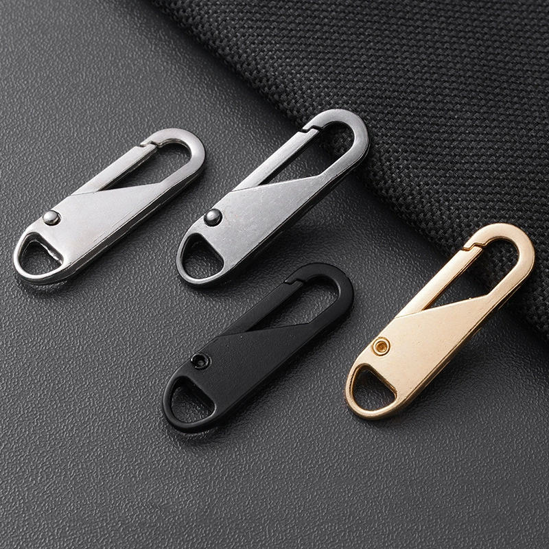 Актуальный лист на молнии Металлический замок замок сумка Ремонт молнии на молнии Аксессуары для одежды Съемная головка на молнии