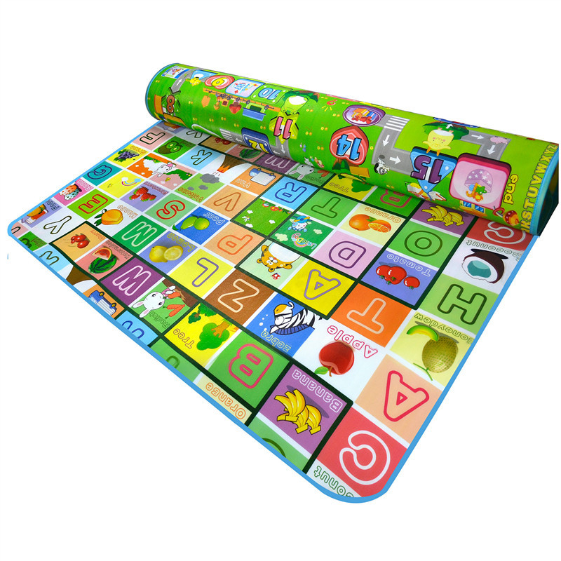 Manufacturer supplies baby crawling mat with 2cm thickness, children's outdoor foam moisture-proof floor mat for crawling.