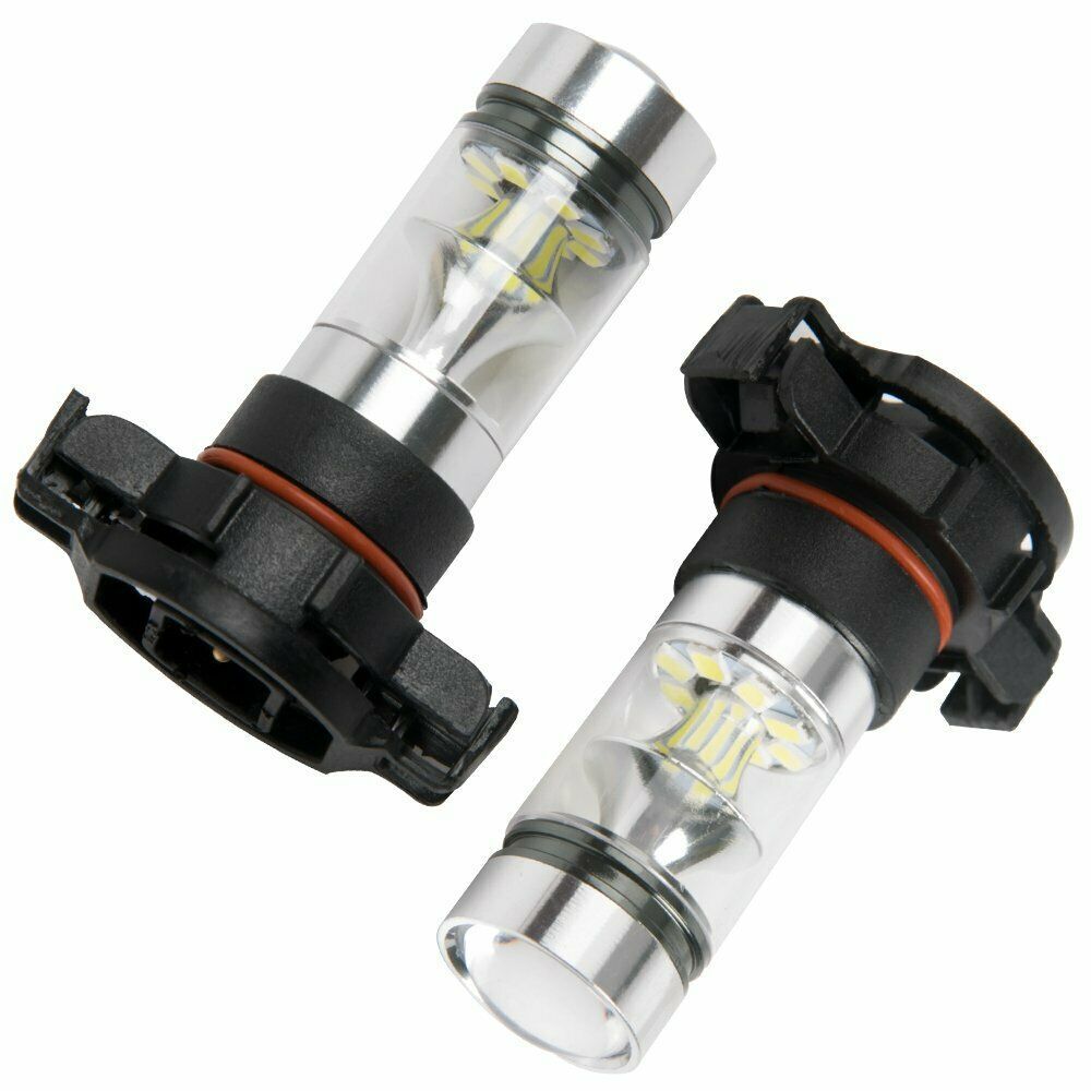 Lámpara de niebla de automóvil 100W H16 / 5202 PSX24W 20SMD lámpara de niebla de automóvil luz diurna luz blanca image 3