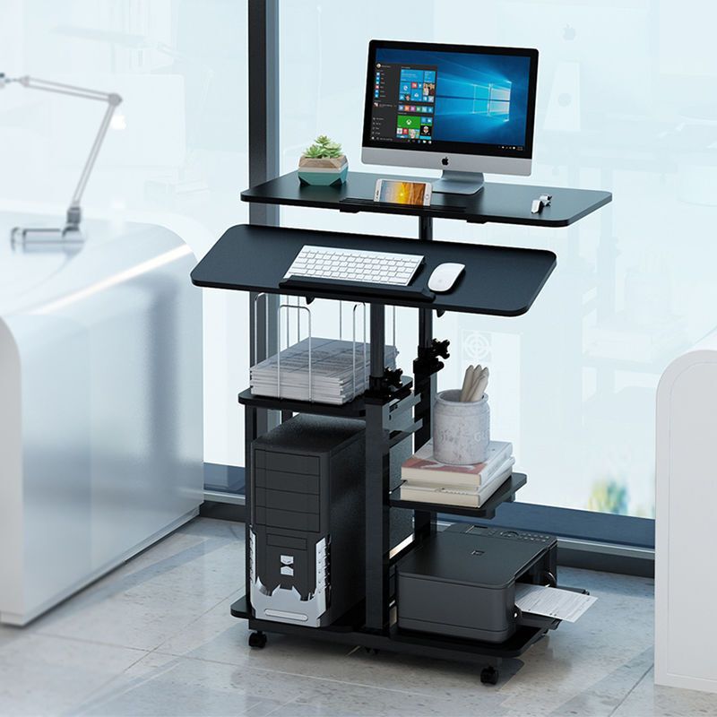 Standing Computer Lifting Table Home Foldable Mobile Adjustment Workshop Desktop Computer Laptop Workbench