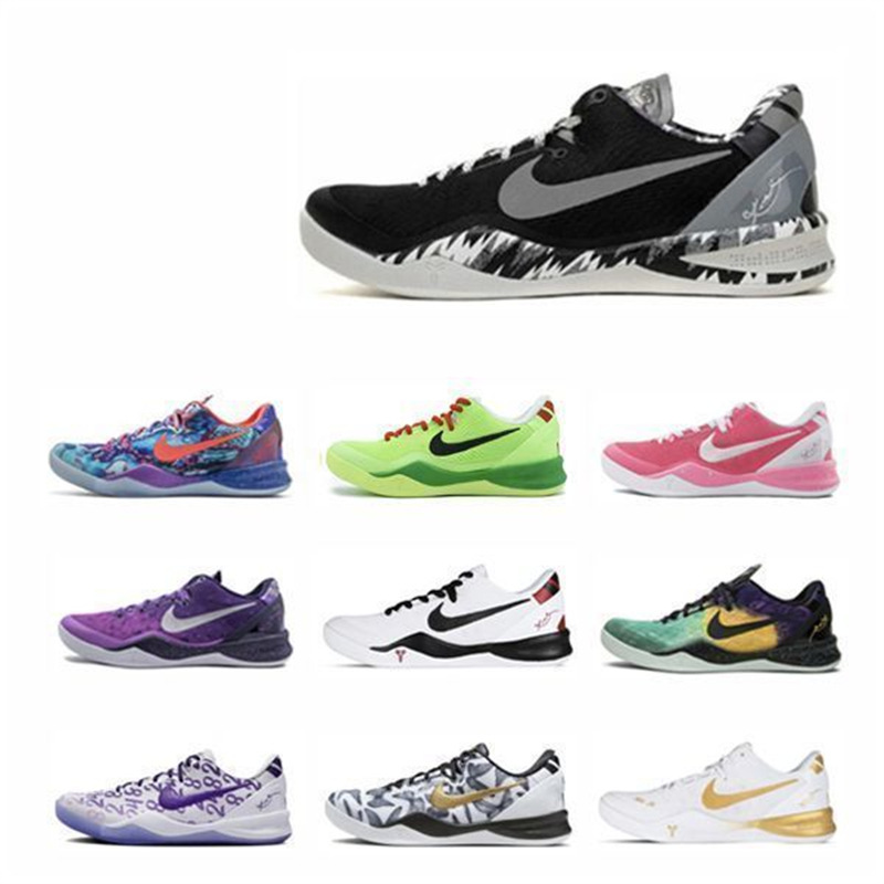 New original Kobe 8 ZK8 Kobe 8th generation basketball shoes for men and women, suitable for outdoor practical use, wear-resistant, shock-absorbing, with air cushion, low-top New original Kobe 8 ZK8 Kobe 8th generation basketball shoes for men and women, suitable for outdoor practical use, wear-resistant, shock-absorbing, with air cushion, low-top