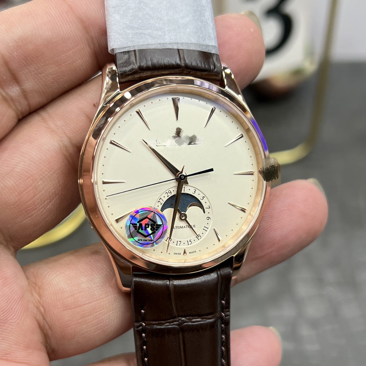 Station West Supply Zf Factory Moon Phase Master Men's Fully Automatic Mechanical Watch Business Waterproof Watch Men's Dropshipping