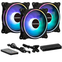 KF-SX120散热机箱风扇ARGB PC  Case Fan120mm台式主机静音3-in-1