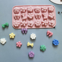 New form Flower Silicone Chocolate Molds DIY Pudding Ice羳