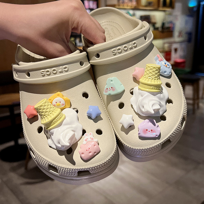 蝶結び下駄靴バックル diy 靴のアッパー装飾バックルアクセサリー Zhibixing 取り外し可能な下駄靴バックル靴の花|undefined