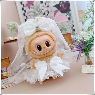 17cm������labubu����10cm�޻����޴󱿹��Գ��ܰ�ɫ�鼆ȹ�����b
