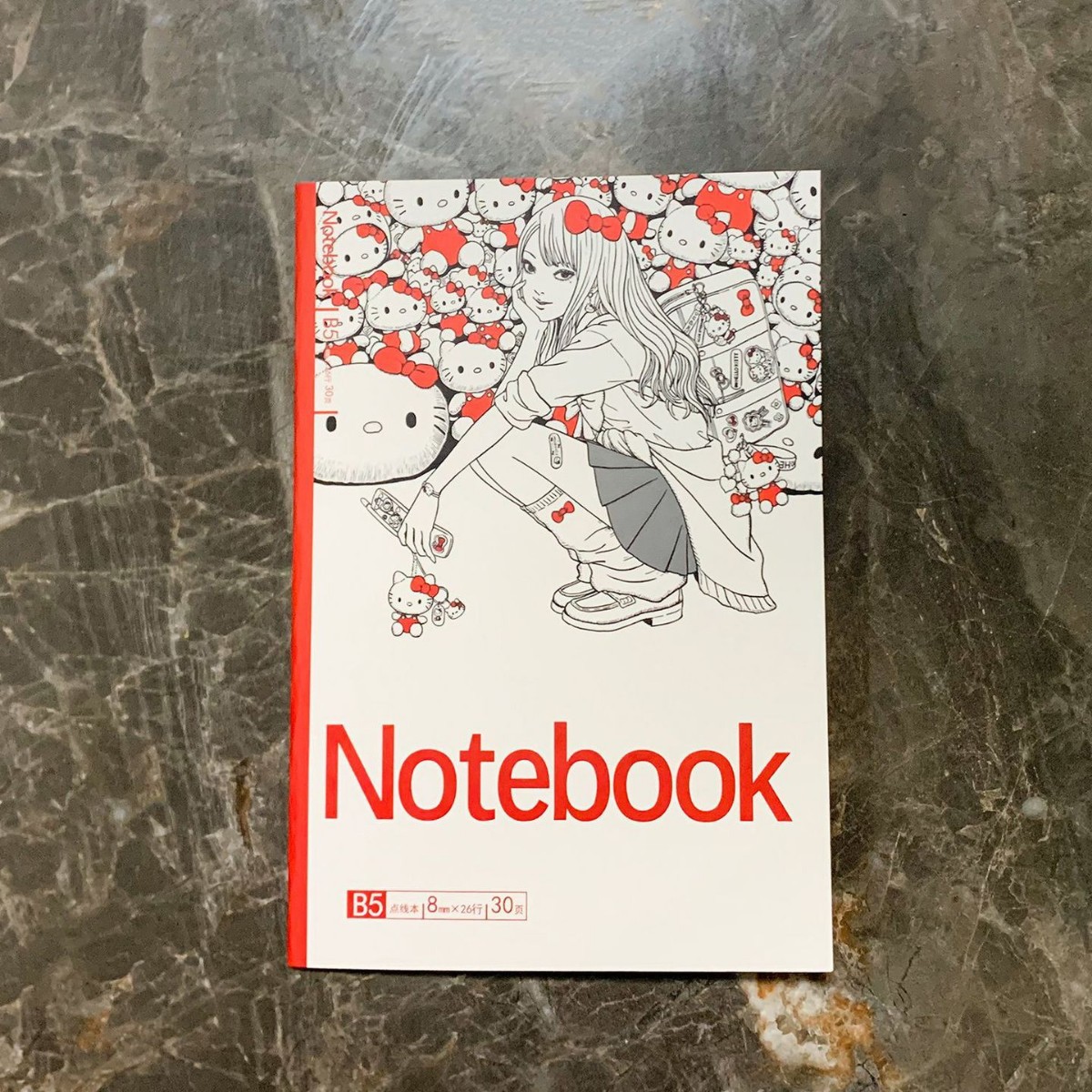 후지에 산리오 노트 [화이트]