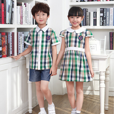 幼儿园园服夏季短袖批发小学生运动校服套装厂家直销尾货清仓断码