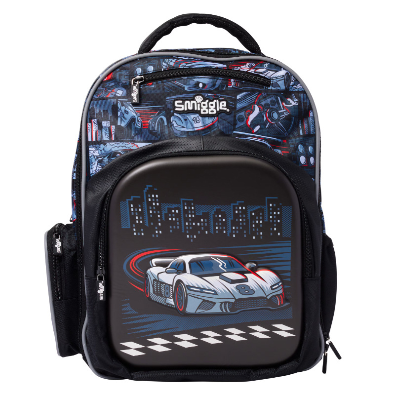 Australia smiggle mochila escolar para estudiantes de primaria y secundaria mochila para niños bolsa de ocio al aire libre mochila de dibujos animados de gran capacidad