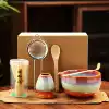 Торцовая печная глазурь, набор 4 предмета — Оранжевый