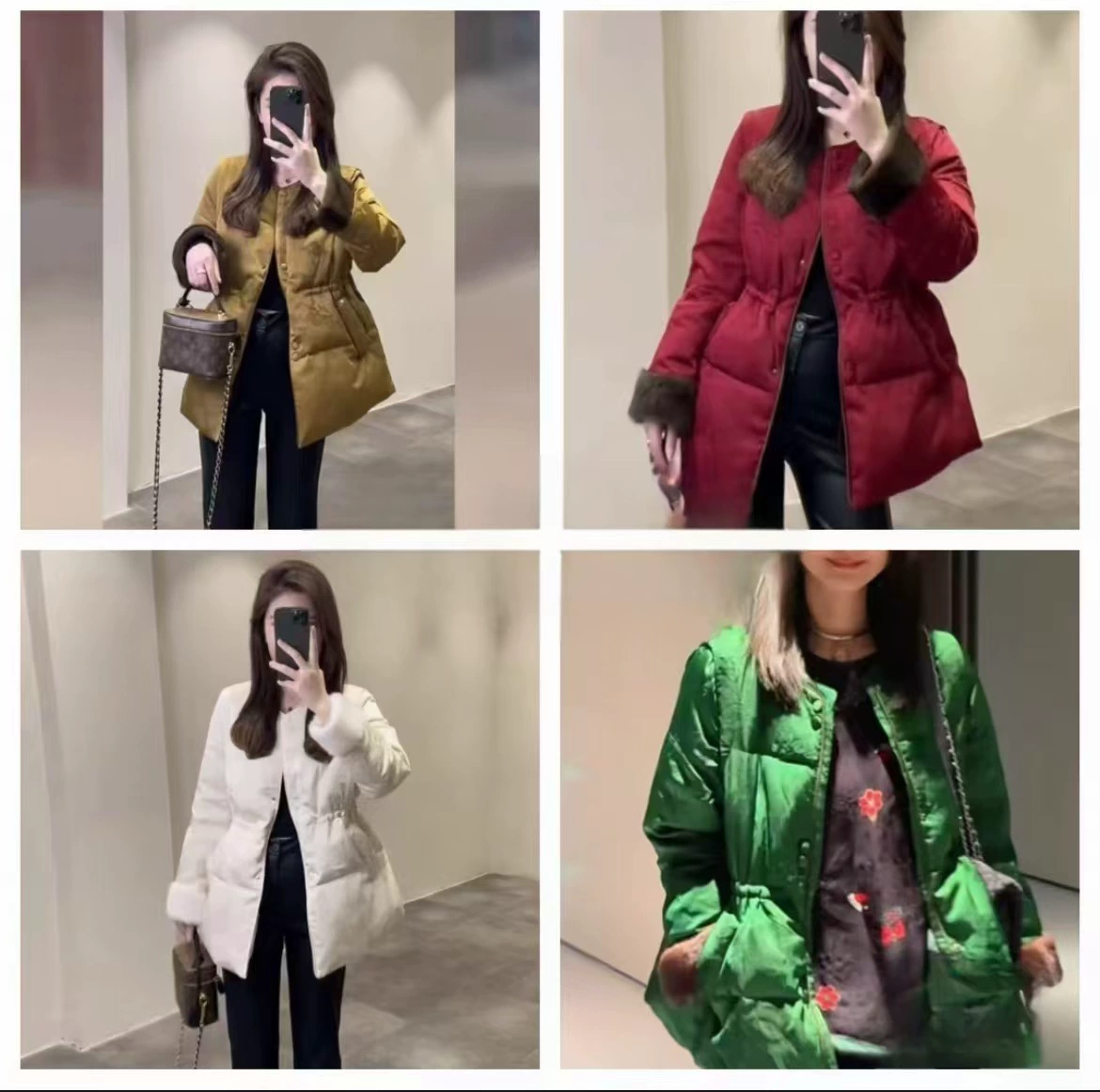 2996 Новый китайский стиль красный хлопчатобумажная куртка женский новый зимний костюм