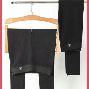 New autumn and winter first-line crotch small black pants cotton breathable and comfortable can be worn or bottoming pants 970