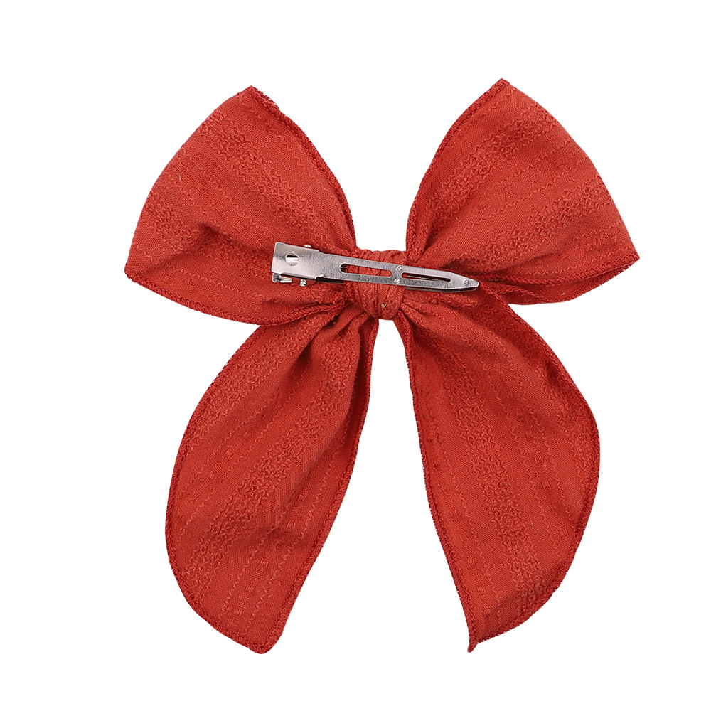 Fruit Color Bow Hairpin European And American New Large Back Head Clip display picture 3