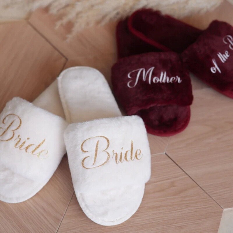 Etsy Personalized Hot-Selling Plush Slippers for Women 2025 New Cotton Slippers Home Indoor Fashion Cotton Slippers