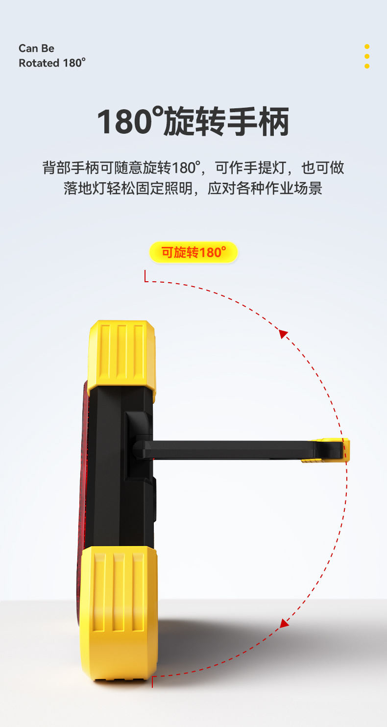 Leben Car Tripod Warning Sign Led Tripod Solar Reflective Flash Light Parking Rescue National Standard