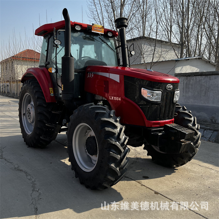 东方红LX1504农用拖拉机 四驱高配置耕地机 16+8档位带爬行档