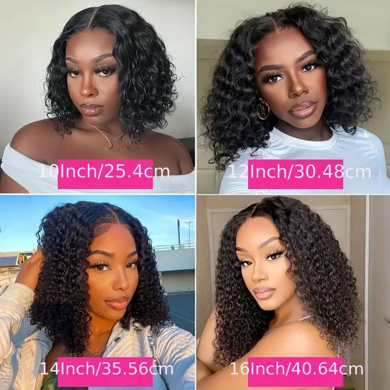 Amazon transfronterizo de encaje pequeño cabello rizado nuevo cabello rizado corto para mujeres esponjoso estilo natural cabello completo