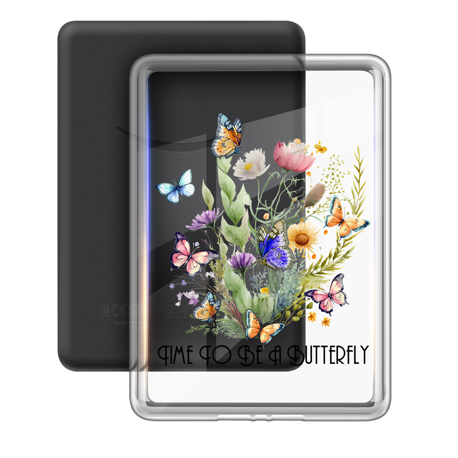 Aplicable en stock para 2024 Kindle Paperwhite6543 acrílico transparente caja protectora pintada caja única