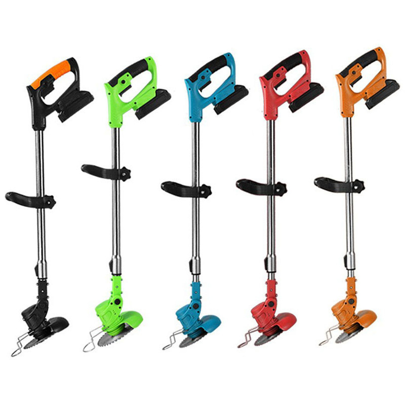 Cortadora de césped eléctrica de litio doméstica pequeña cortadora de césped eléctrica de litio cortadora de césped multifuncional cortadora de césped eléctrica de litio conjunto eléctrico de litio