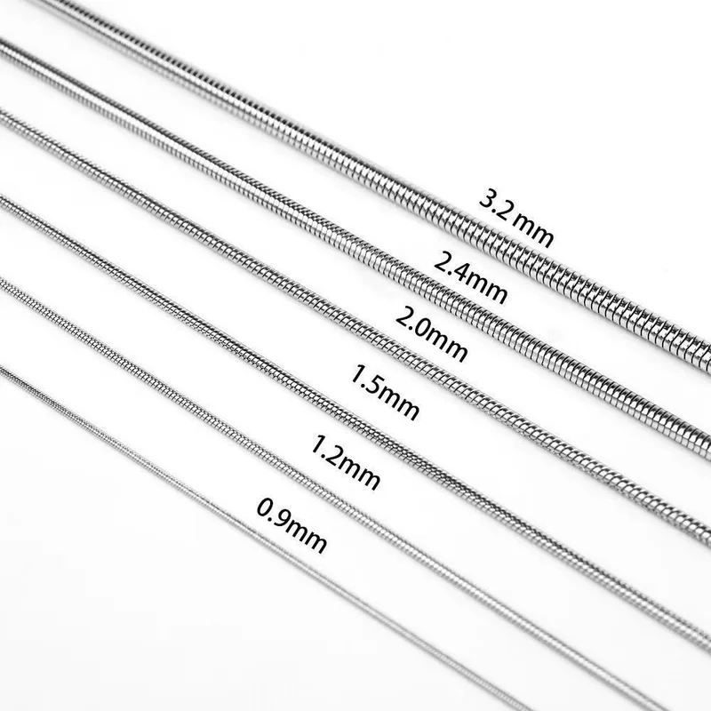 Chain stainless steel, trend necklace for men and women, accessory, pendant, European style