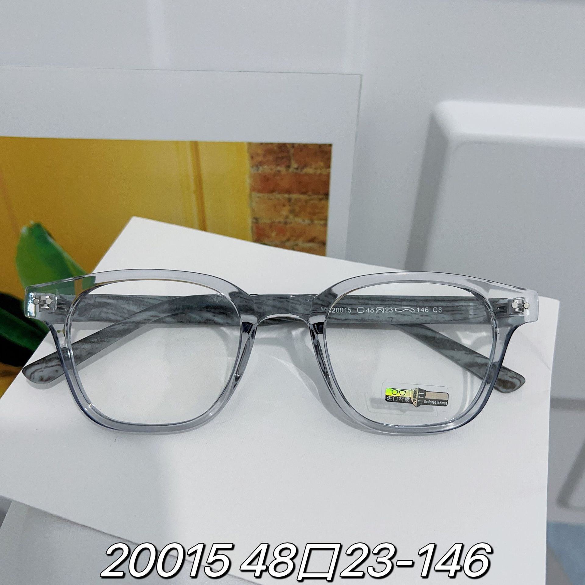 Nueva caja TR90 en línea Celebrity ins Pequeño Libro Rojo mismo marco de las gafas puede coincidir con la miopía tendencia moda al por mayor llano cara