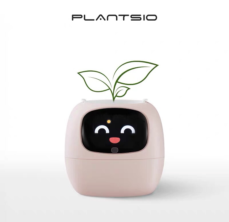 IVY植物萌宠机器人智能花盆系桌搭AI电子玩具创意节日礼物跨境|undefined