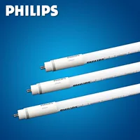 Светодиодная лампа Philips T5 люминесцентная лампа с решеткой 220 В с постоянным светом Тип 0,6 метра 1,2 метра несимметричный источник питания 8W18W