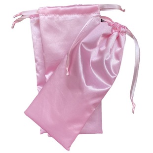 Satin Bag Jewelry Bag Bag Dust Bag Pink Simulated Silk Bundle Flap Pocket Pants Manufacturer Wholesale Support Customization L