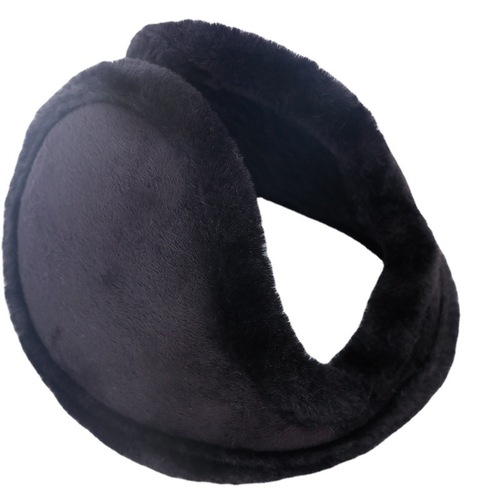2025 Winter Fashion Solid Color Men's Warm Fleece Ear Cover Outdoor Windproof Large and Thick Ear Muff