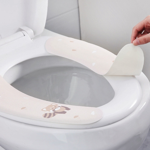 Household toilet seat all-season stick-on toilet seat waterproof toilet sticker manufacturer wholesale can be shipped on behalf of