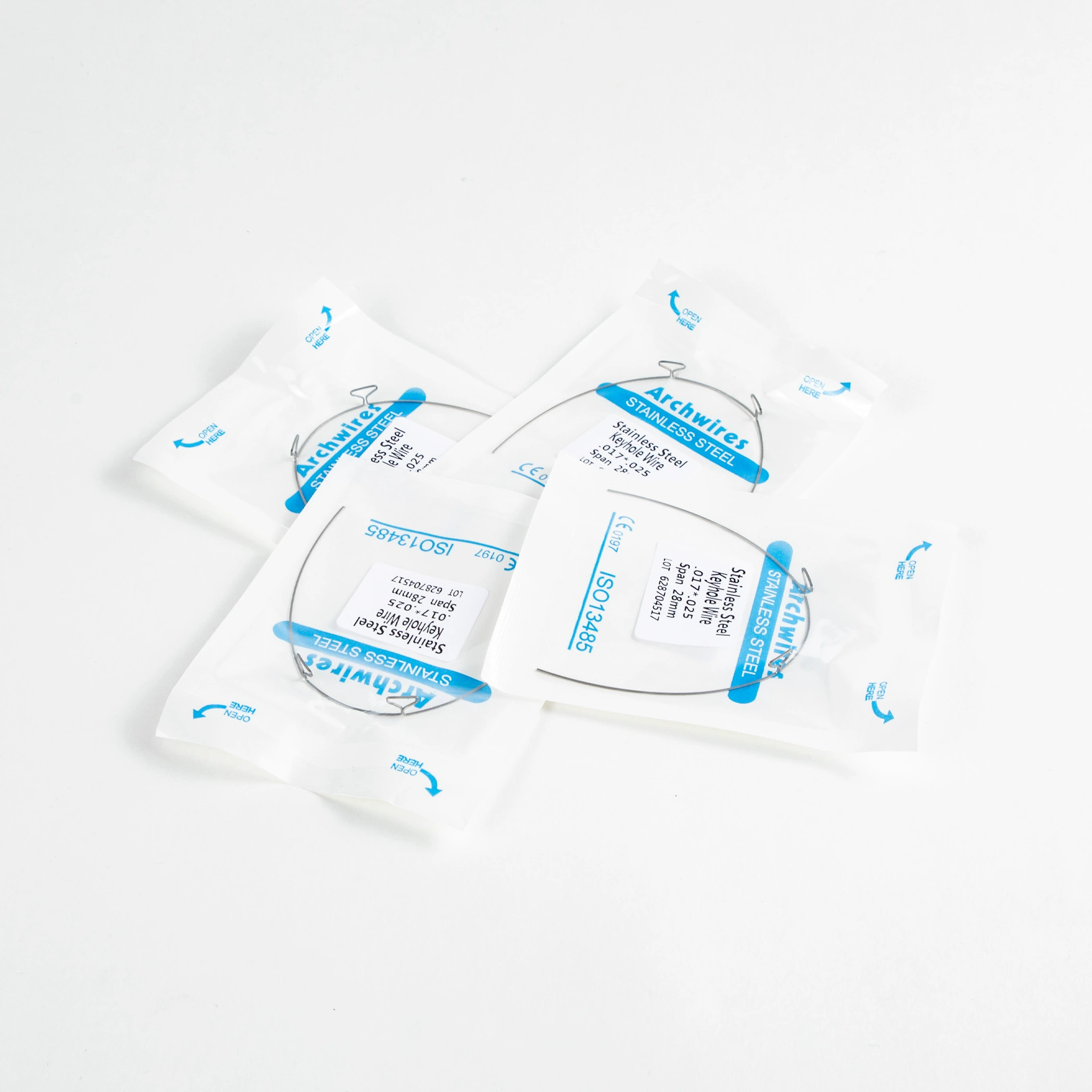 Полная совместимость с зубной шелк Алисы Ортодонтические расходные материалы: Корректорная проволока с различными настойками-32 мм