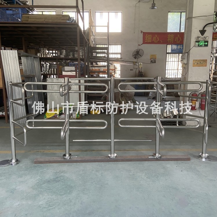 佛山工厂供应超市单向门 手动旋转进出口器 出入口十字旋转单向闸