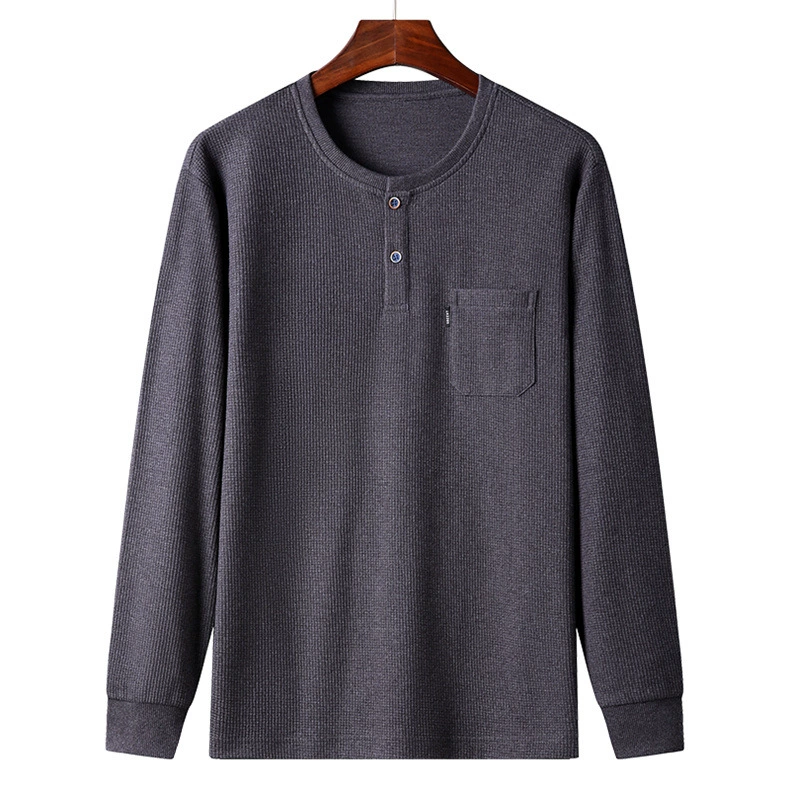 Spring long-sleeve, T-shirt, thin sweatshirt, for middle age