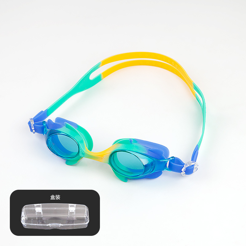 4300 파란색과 녹색(어린이용 수영 고글)