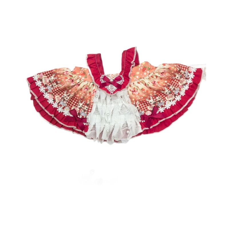 Muñeca de algodón spot 10cm 20cm 40cm de alto valor facial vestido de princesa adorable vestido para el fabricante al por mayor