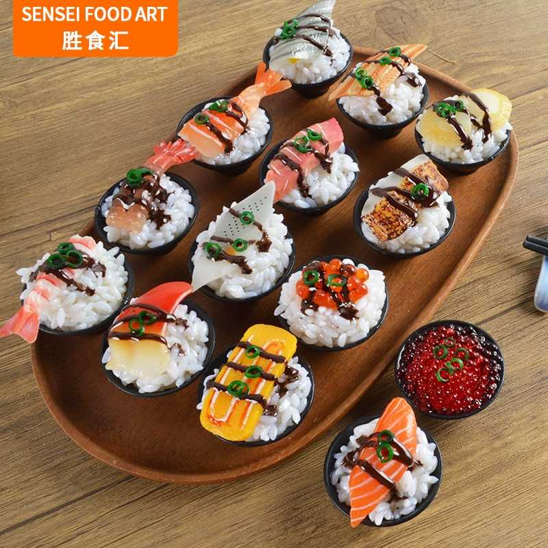 Прямая трансляция имитация питания Суши рис еда и игровая игрушка модель имитация еды еда и игровые пищевые реквизиты украшения