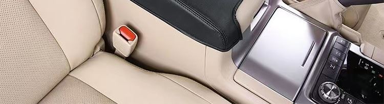 Suitable for Toyota Land Cruiser Central Armrest Box Cover LC100 Armrest Box Protective Cover Interior Modification