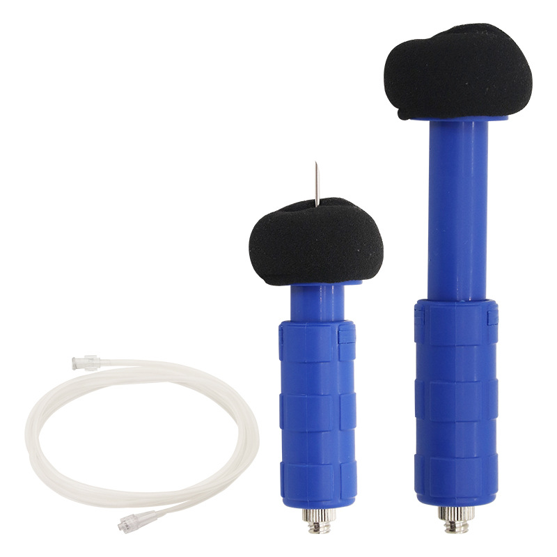 Jeringa de desinfección de inyección veterinaria integrada, esterilizador de inyección de cerdo grande, aguja de inyección de desinfección de aves de corral de ganado vacuno y ovino