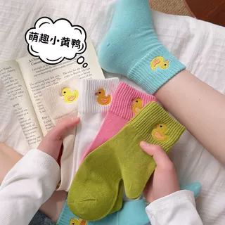 诸暨袜子女夏季纯色定制中筒袜女士休闲透气吸汗刺绣棉袜女袜批发