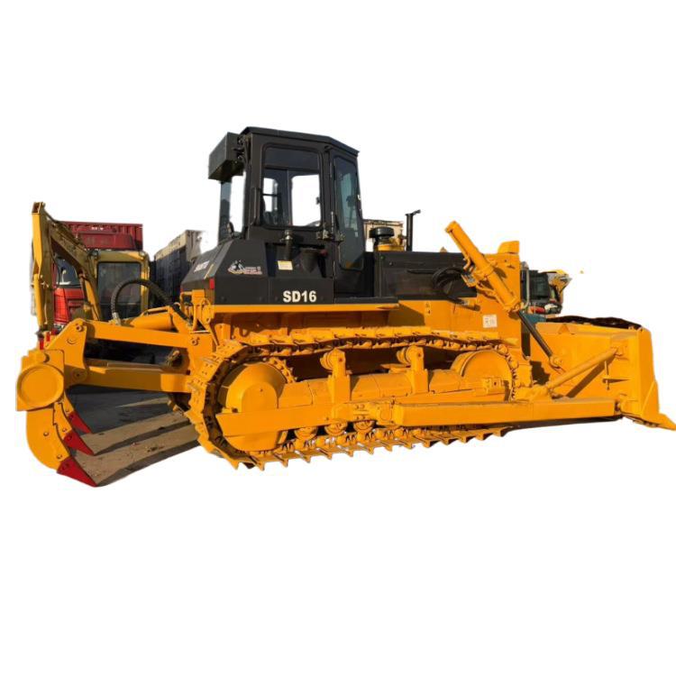 Shantou SHANTUI SD16 excavadora exportación de maquinaria de construcción de segunda mano bajo precio nuevo color image 5