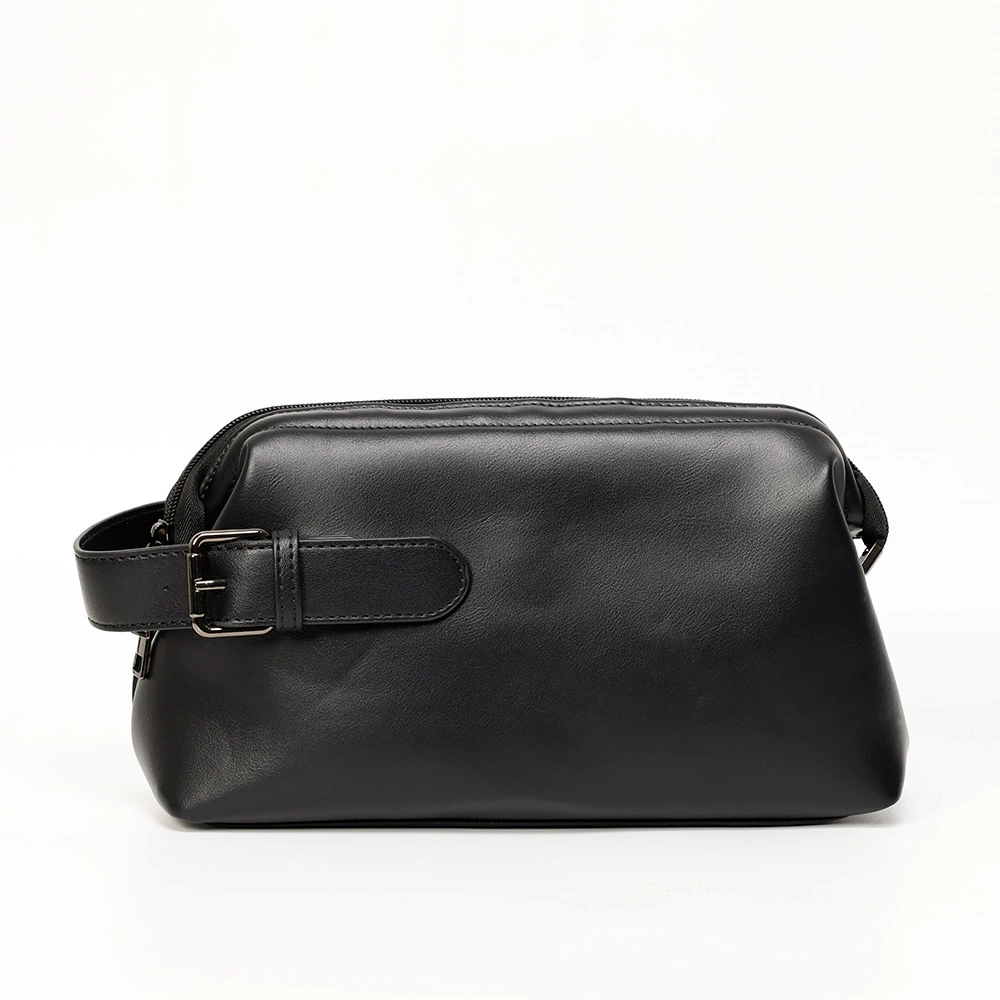 Trend handheld polyurethane waterproof universal cosmetic bag for traveling