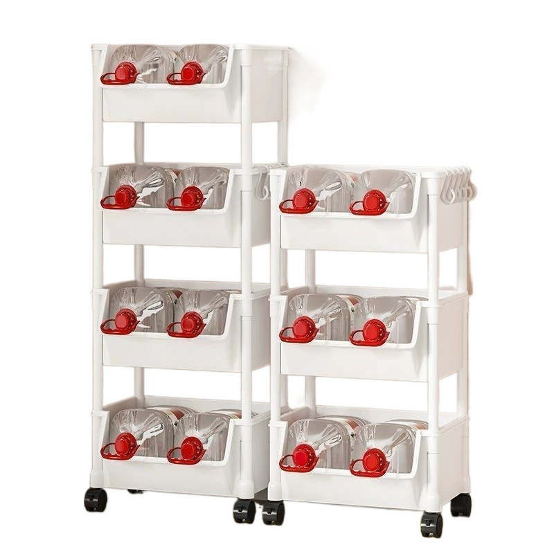 Folding multilayer bookshelf, children's bookcase, cart, storage system