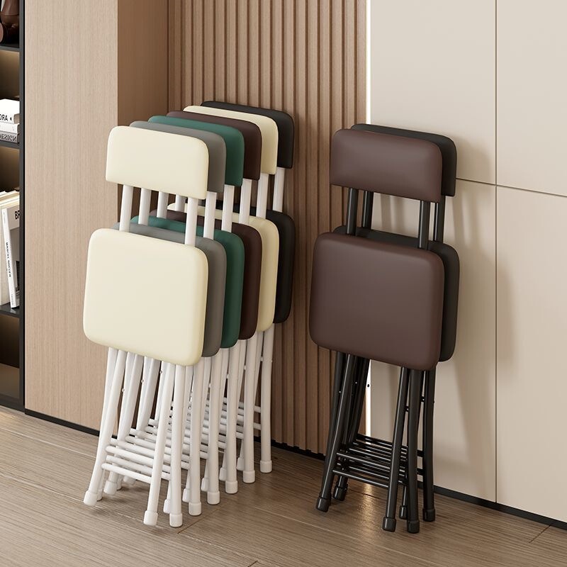 Leisure chair, office chair, computer training chair, home chair with backrest, plastic folding portable chair, simple chair Leisure chair, office chair, computer training chair, home chair with backrest, plastic folding portable chair, simple chair