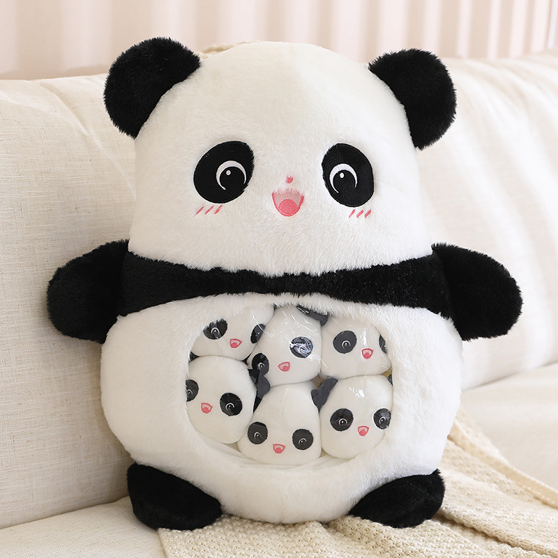 Muñecas de dibujos animados transfronterizos una gran bolsa de muñecas de bocadillos almohada lindo juguete de peluche almohada de oficina al por mayor
