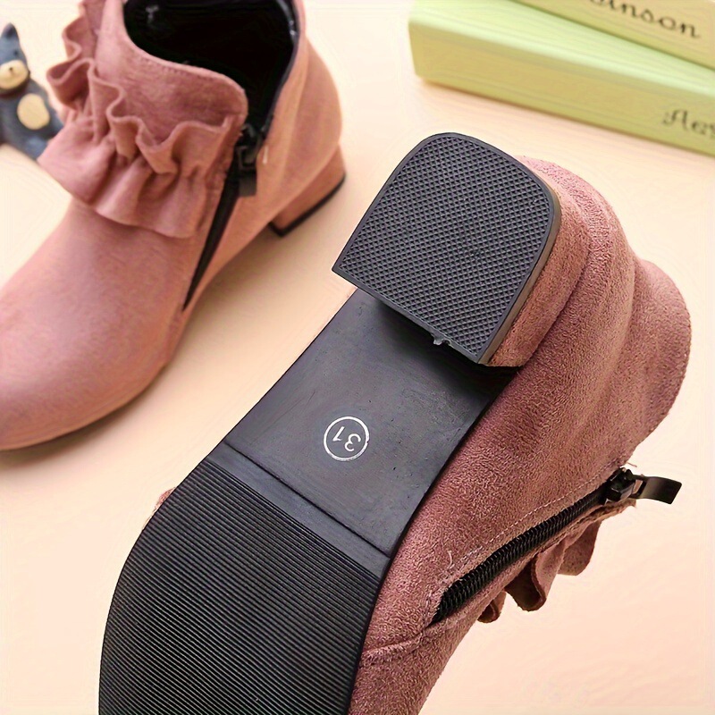 G 33189 Girls' Heeled Ankle Boots Girls' High-Heeled Princess Short Boots Cross-Border Foreign Trade G 33189 Girls' Heeled Ankle Boots Girls' High-Heeled Princess Short Boots Cross-Border Foreign Trade
