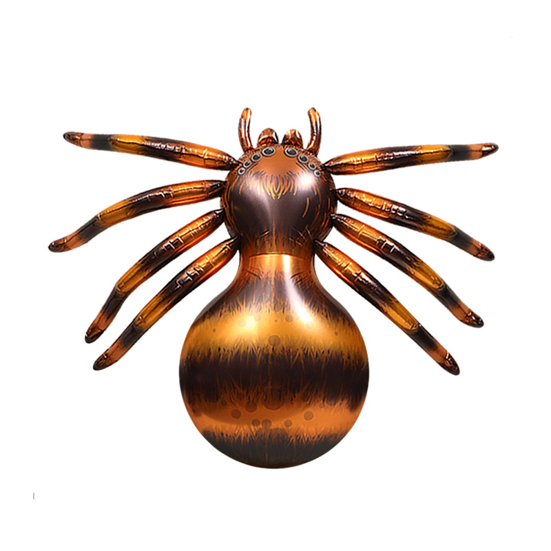 Halloween decoration party layout props toy balloon 4D three dimensional standing giant spider cartoon horror balloon_voghion.com